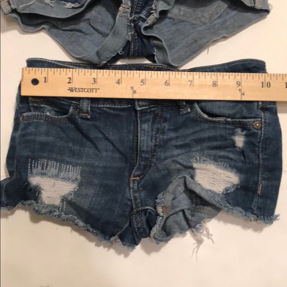 Cut Off Jean Shorts, Abercrombie & DL 1961, sz 7 - Picture 5 of 9